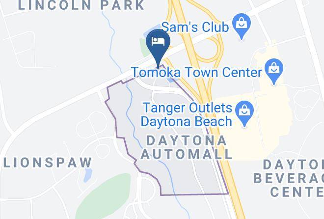 Volusia - Holiday Inn Daytona Beach Lpga Blvd Maps