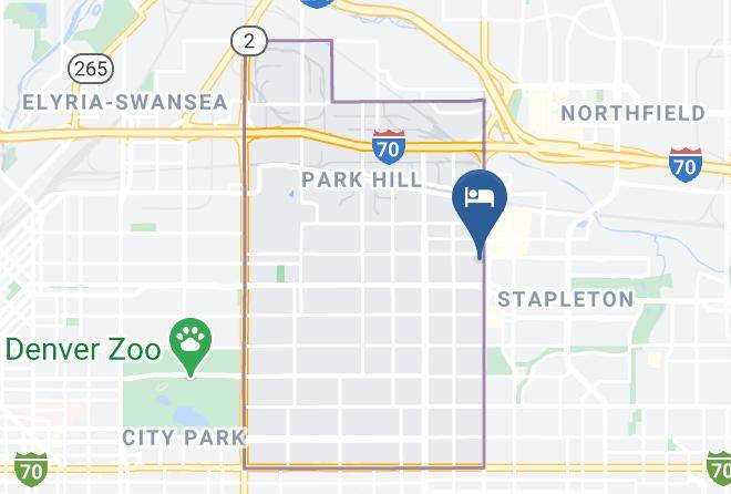 Denver - Holiday Inn Denver East Maps