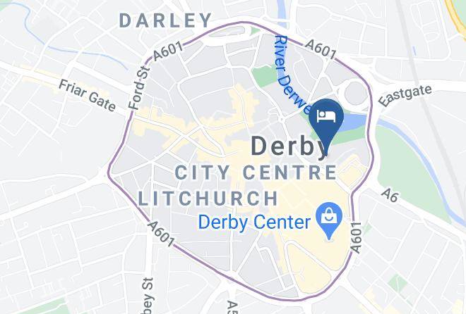 Derby City - Holiday Inn Derby Riverlights Maps