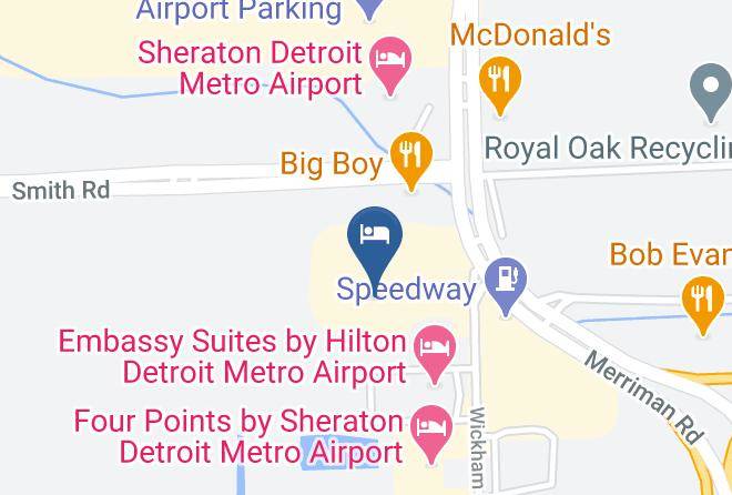 Wayne County - Holiday Inn Detroit Metro Airport Maps