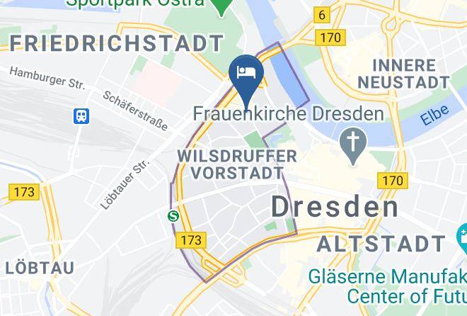 Dresden - Holiday Inn Dresden Am Zwinger Maps