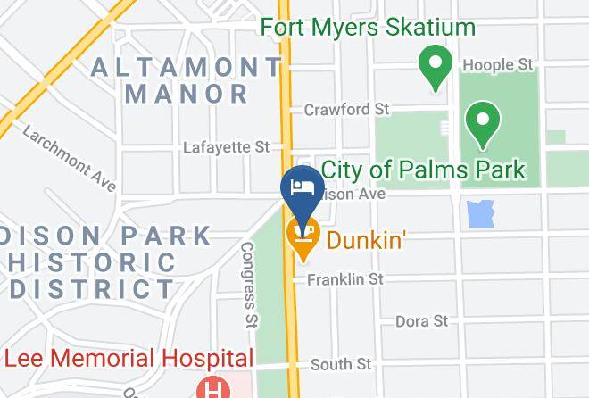 Lee - Holiday Inn Fort Myers - Downtown Area Maps