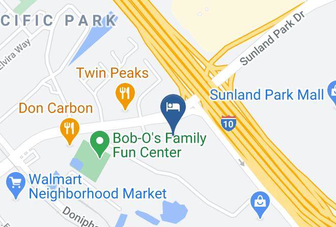 El Paso - Holiday Inn El Paso West Sunland Park Maps