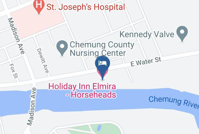 Chemung - Holiday Inn Elmira Horseheads Maps