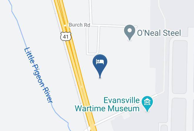 Vanderburgh - Holiday Inn Evansville Airport Maps