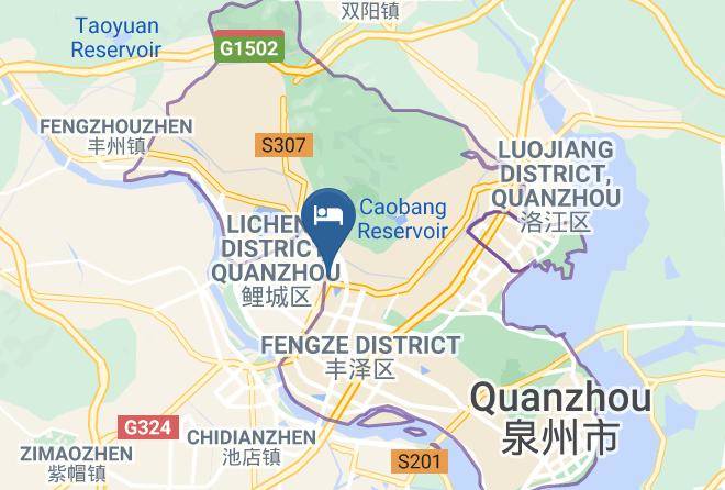 Quanzhou - Holiday Inn Exp Quanzhou City Cente Maps
