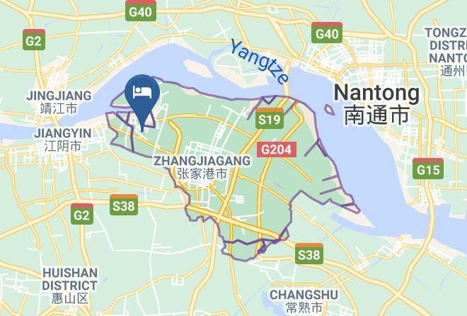 Suzhou - Holiday Inn Exp Zhangjiagang Free Trade Maps