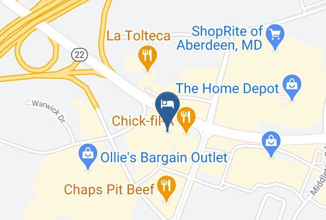 Harford - Holiday Inn Express Aberdeen Chesapeake House Maps