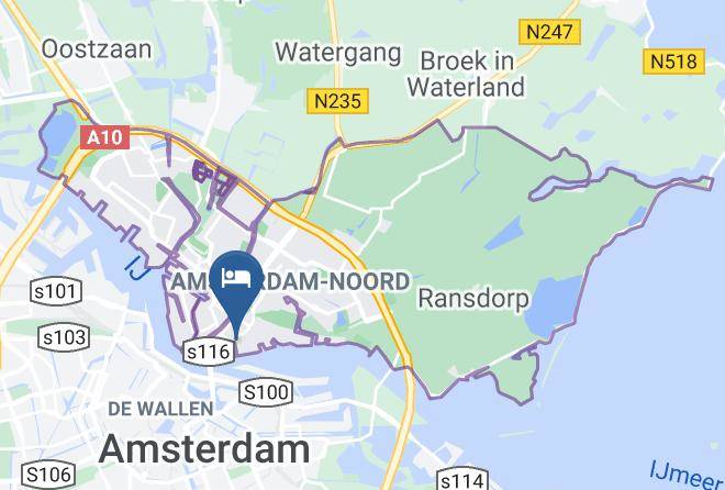 Amsterdam - Holiday Inn Express Amsterdam North Riverside Maps