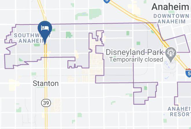 Orange - Holiday Inn Express Anaheim West Maps
