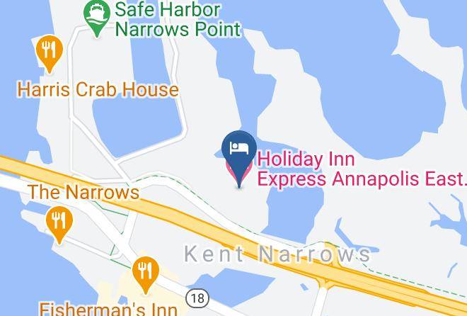 Queen Anne S - Holiday Inn Express Annapolis East Kent Island Maps