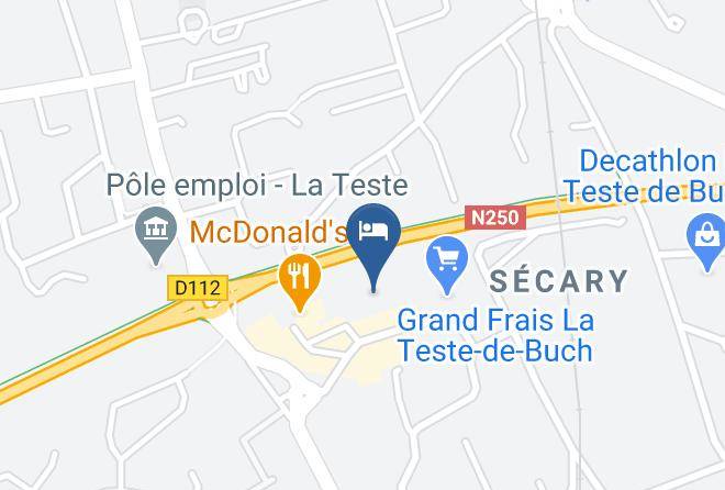 Gironde - Holiday Inn Express Arcachon La Teste Maps
