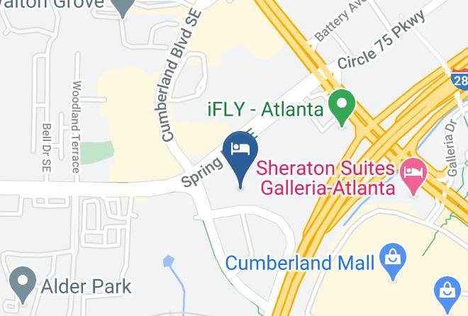 Cobb - Holiday Inn Express Atlanta Galleria Ballpark Area Maps