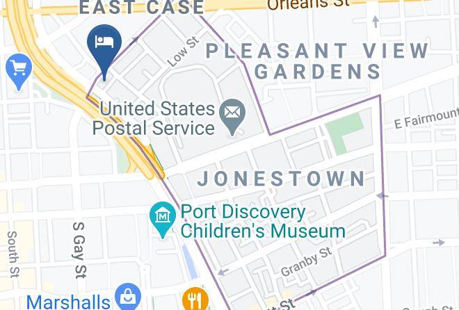 Baltimore City - Holiday Inn Express Baltimore Downtown Maps