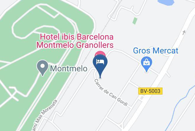 Barcelona - Holiday Inn Express Barcelona Montmelo Maps