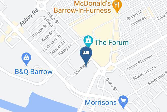 Holiday Inn Express Barrow In Furness Map