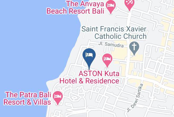 Badung Regency - Holiday Inn Express Baruna Bali Maps
