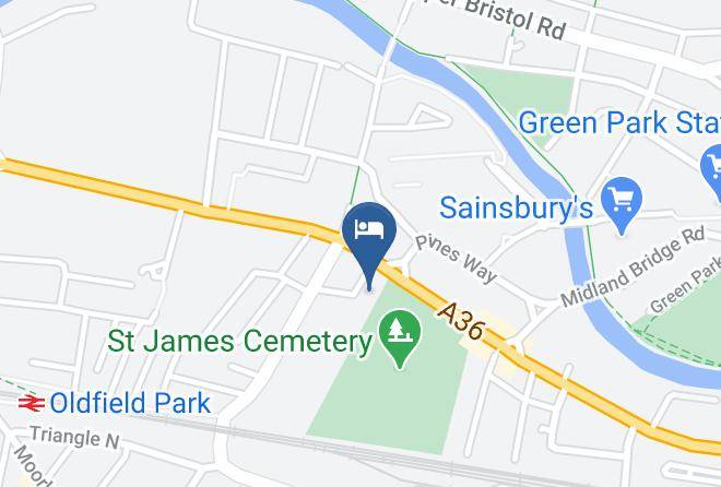 Bath And North East Somerset - Holiday Inn Express Bath Maps