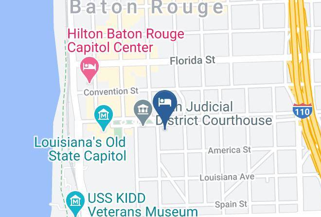 East Baton Rouge Par - Holiday Inn Express Baton Rouge Downtown Maps