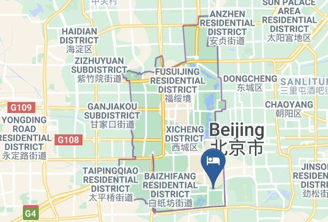 Xicheng District - Holiday Inn Express Beijing Temple Of Heaven Maps