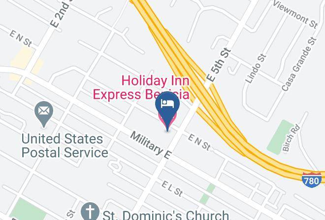 Solano - Holiday Inn Express Benicia Maps