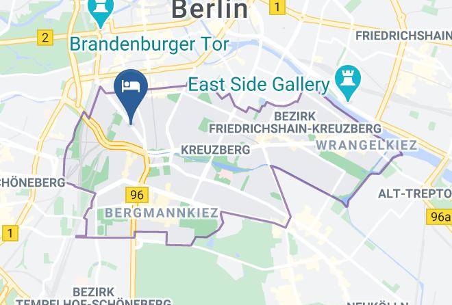 Stadt Berlin - Holiday Inn Express Berlin City Centre Maps
