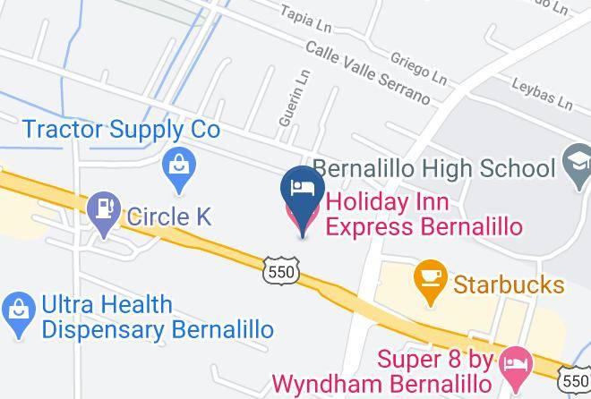 Sandoval - Holiday Inn Express Bernalillo Maps