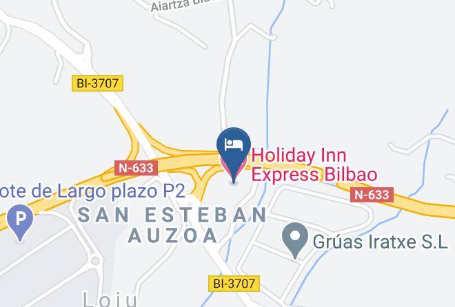 Vizcaya - Holiday Inn Express Bilbao Maps