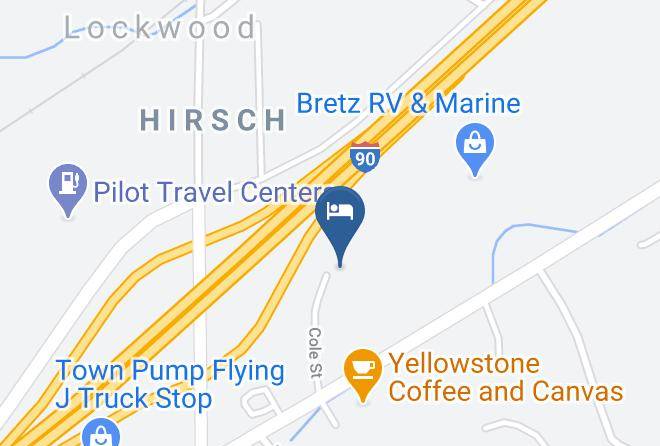 Yellowstone - Holiday Inn Express Billings East Maps
