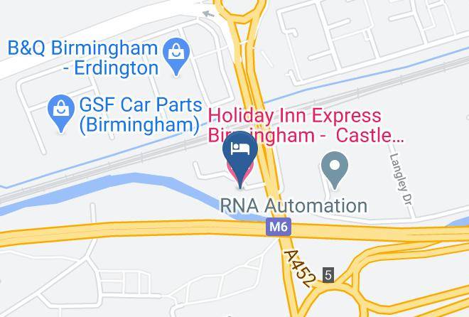 Birmingham - Holiday Inn Express Birmingham Castle Bromwich Maps