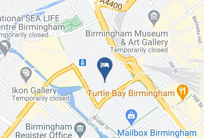 Holiday Inn Express Birmingham City Centre Map