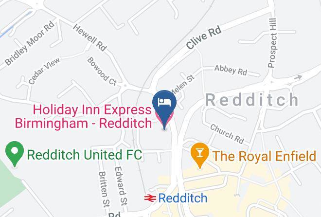 Worcs - Holiday Inn Express Birmingham Redditch Maps