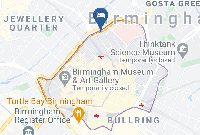 Birmingham - Holiday Inn Express Birmingham Snow Hill Maps