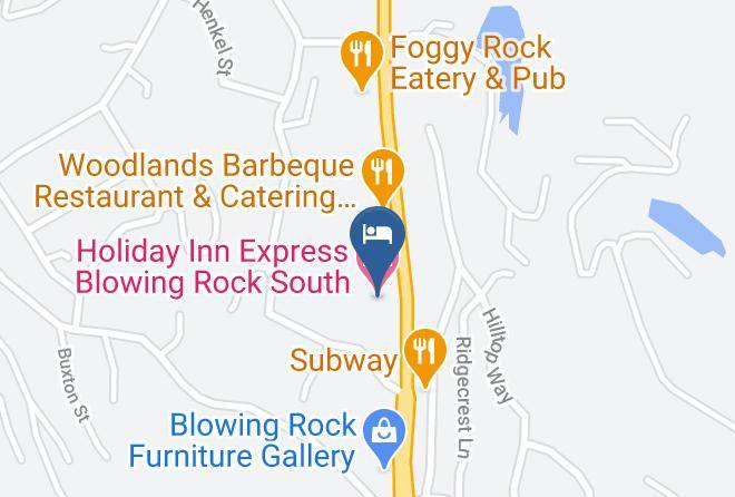 Watauga - Holiday Inn Express Blowing Rock South Maps