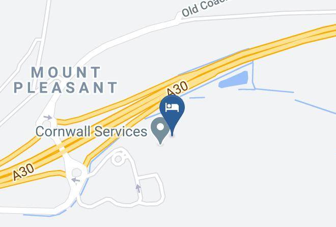 Holiday Inn Express Bodmin Victoria Junction Map