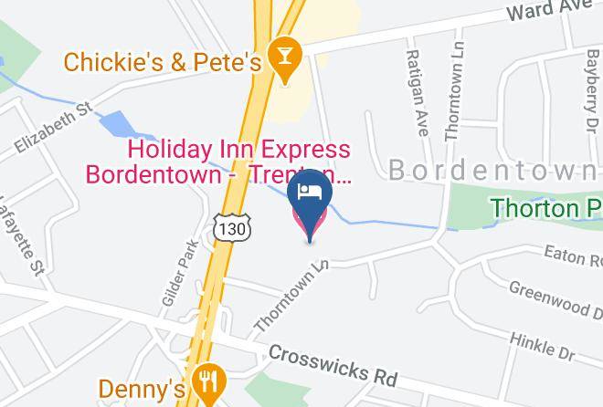 Burlington - Holiday Inn Express Bordentown Trenton South Maps