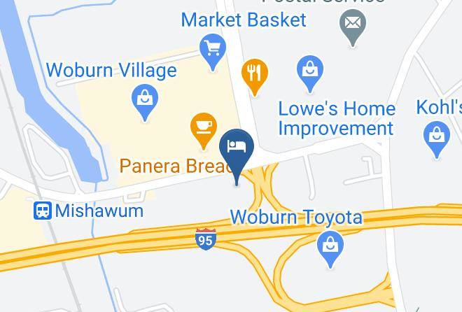 Middlesex - Holiday Inn Express Boston North Woburn Maps