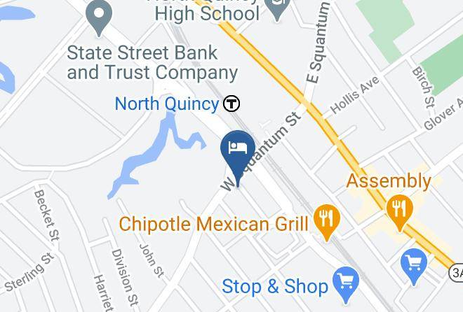 Norfolk - Holiday Inn Express Boston Quincy Maps