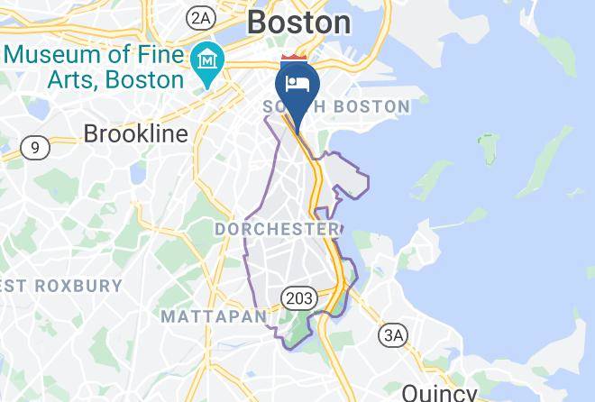 Suffolk - Holiday Inn Express Boston Maps