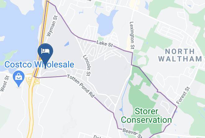 Middlesex - Holiday Inn Express Boston Waltham Maps