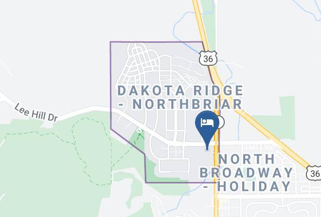 Boulder - Holiday Inn Express Boulder Maps