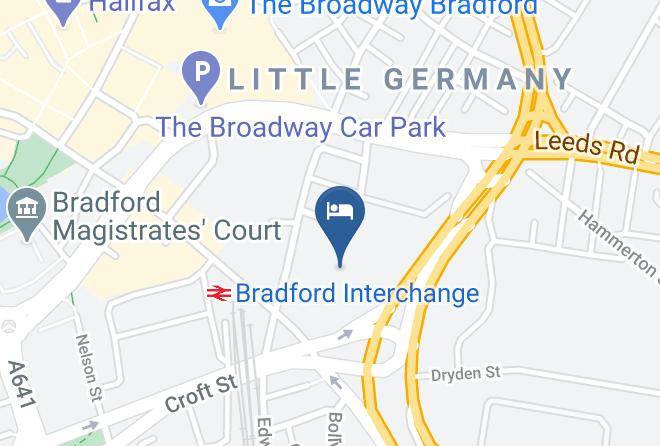 Bradford - Holiday Inn Express Bradford City Centre Maps