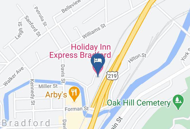 Mckean - Holiday Inn Express Bradford Maps