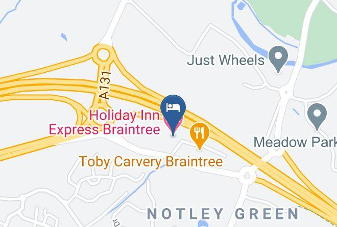 Essex - Holiday Inn Express Braintree Maps