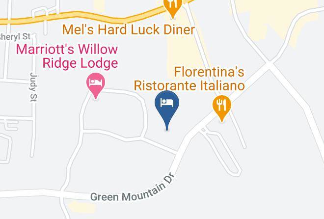 Holiday Inn Express Branson Green Mountain Drive Map