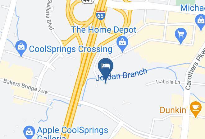 Williamson - Holiday Inn Express Brentwood South Cool Springs Maps