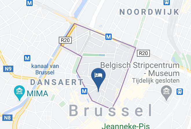 Brussels - Holiday Inn Express Brussels Grand Place Maps
