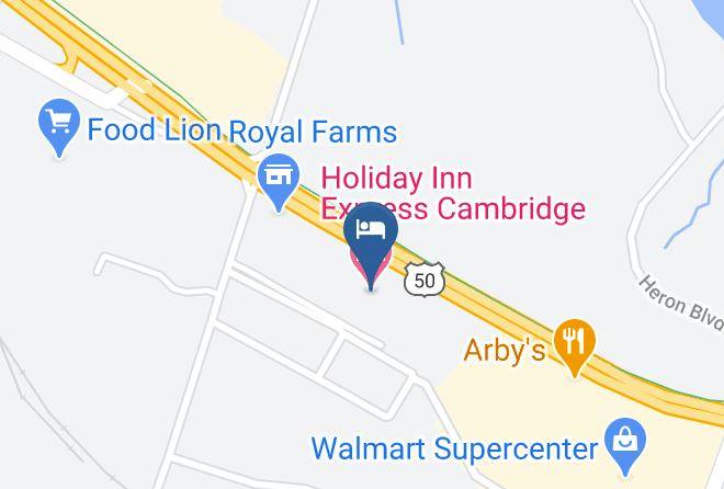 Holiday Inn Express Cambridge Map
