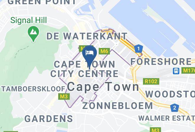 City Of Cape Town - Holiday Inn Express Cape Town City Centre Maps