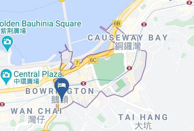 Wan Chai District - Holiday Inn Express Causeway Bay Maps